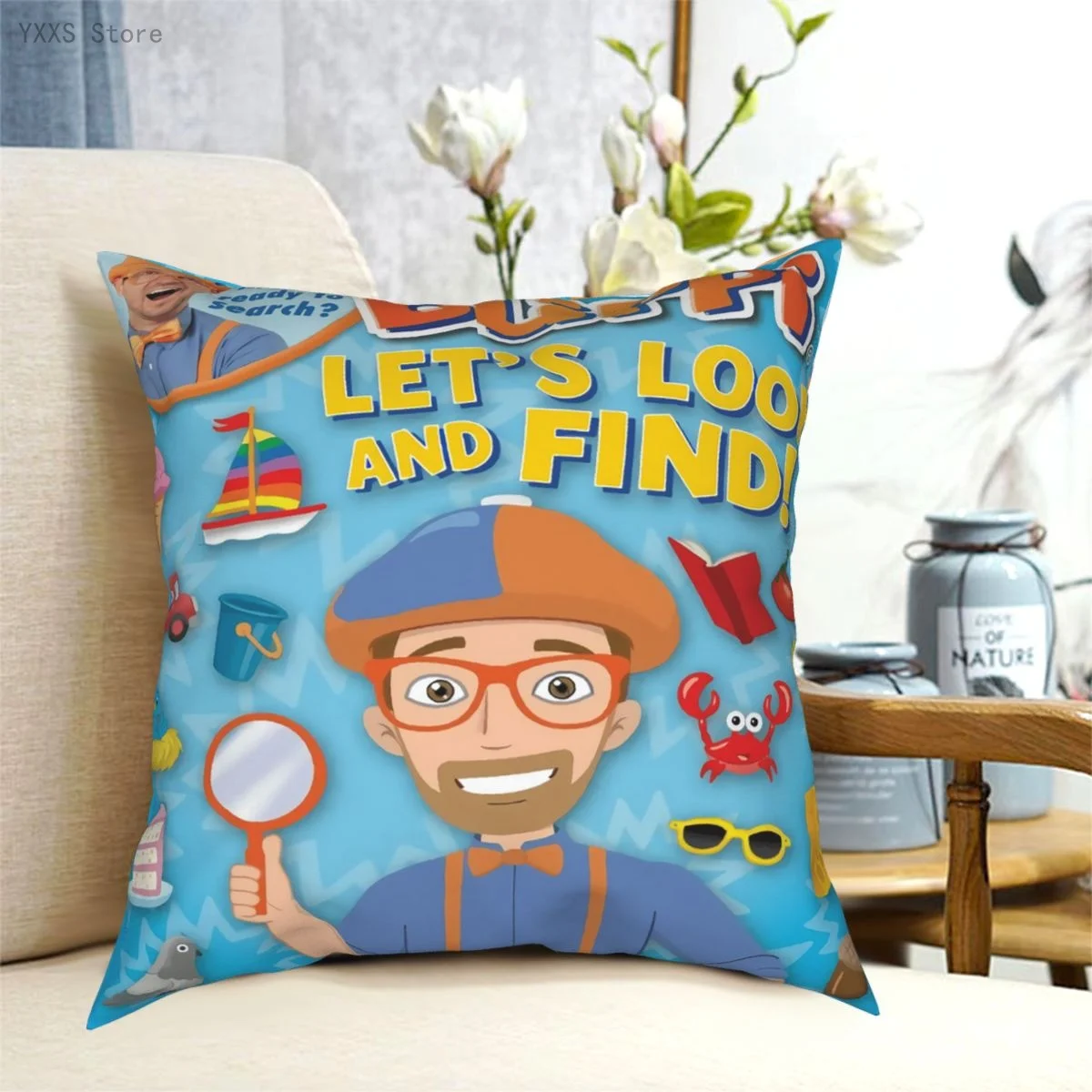 

Cartoon pillow cushion pillowcase decoration sofa bed car cushion home textiles 296053340