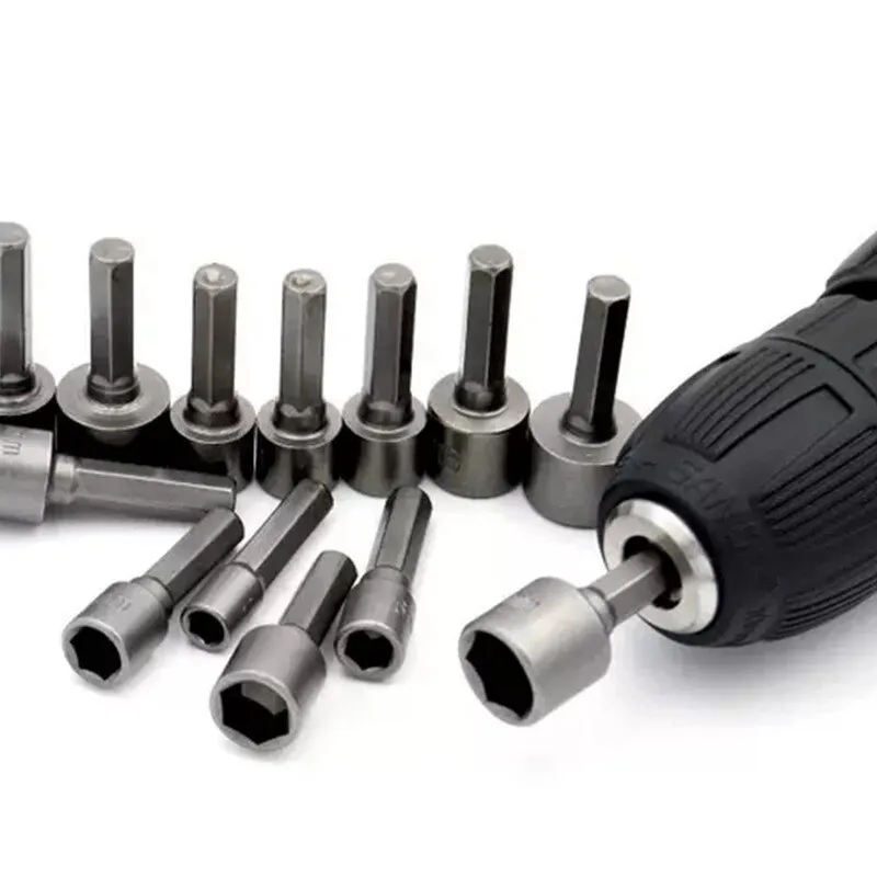 

9/14Pcs-1 Set Rubber Sleeve Wrench 5-13mm Rubber Strip-mounted Hexagonal Powerful Socket Extension Wrench