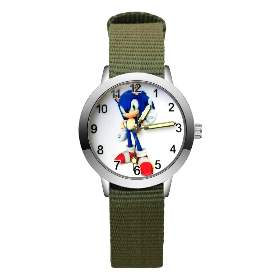 

Mode Niedlichen Igel Stil kinder Uhren Kinder Student Mdchen Jungen Quarz Nylon Strap Armbanduhr JA173