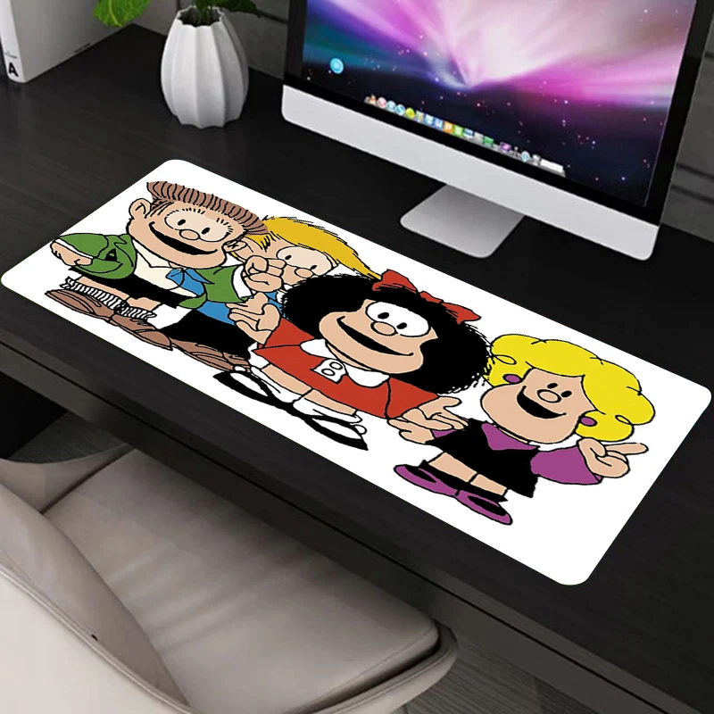 

Коврик Mafalda для мыши, коврики для мыши, компьютерный коврик, игровой коврик в стиле аниме Varmilo, Xxl, аксессуары, популярный игровой коврик, боль...