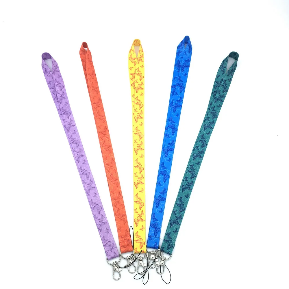 Популярный стильный брелок для ключей с цветочной бабочкой стандартной