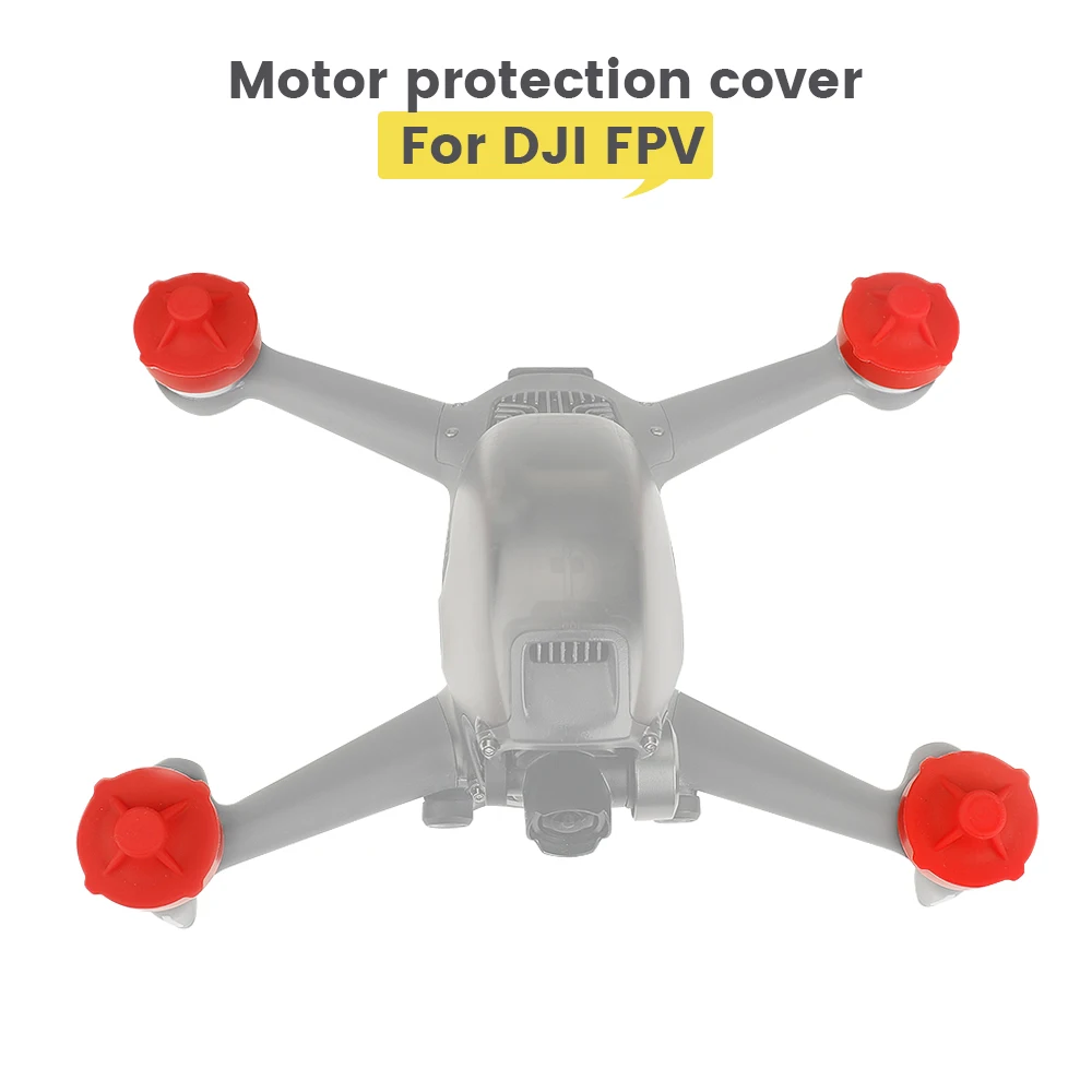 

4Pcs Motor Cover Cap for DJI FPV Drone Motor Protection Cover Dust-proof Cap Protector for DJI FPV Drone Accessories