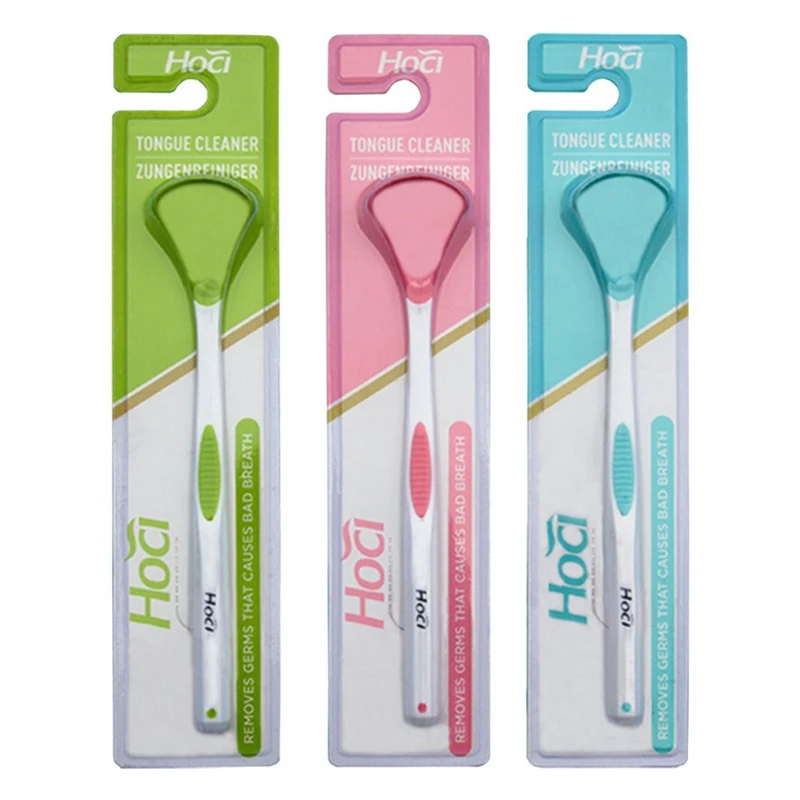 

3 Color Silicone Tongue Scrap Brush Cleaning Scraper Food Grade Single Oral Care To Keep Fresh Breath Random Color Woloesale