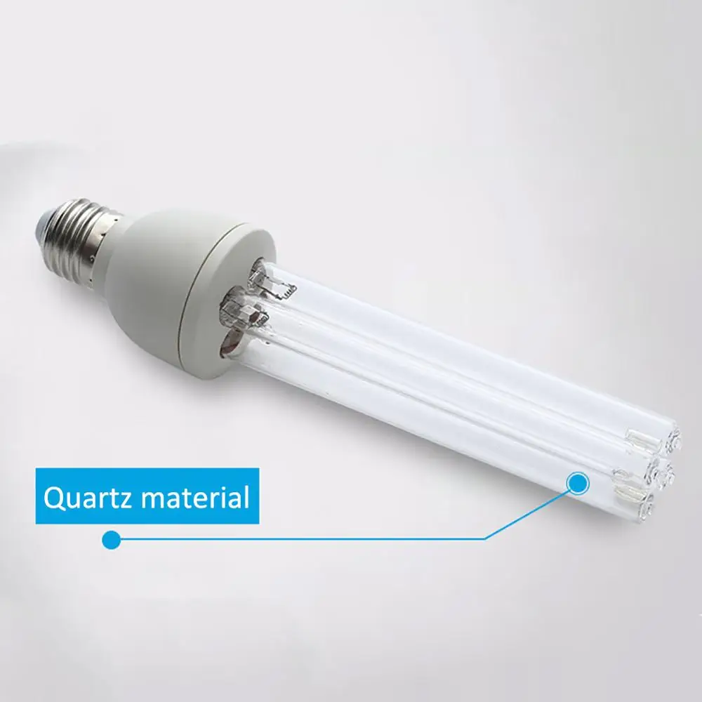 E27 кварцевый бактерицидный светильник стерилизация CFL озоновая лампа