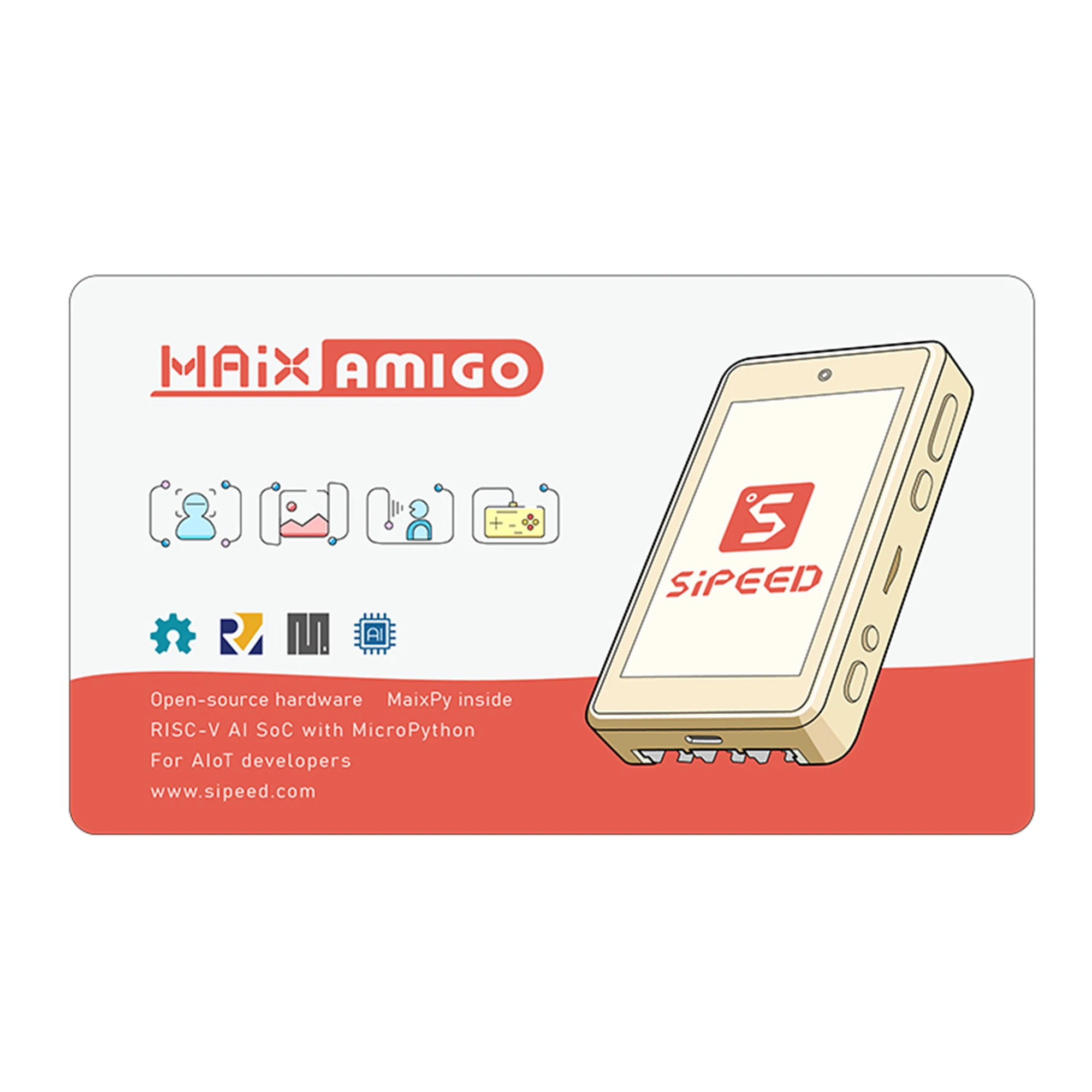 Sipeed Maix Amigo K210 AI + Лот макетная плата Поддержка Двойная камера емкостный сенсорный