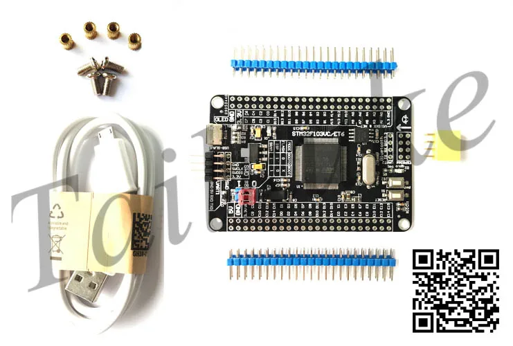 Плата разработки STM32F103VET6 STM32F103VCT6 системная плата STM32 макетная плата|Запчасти для