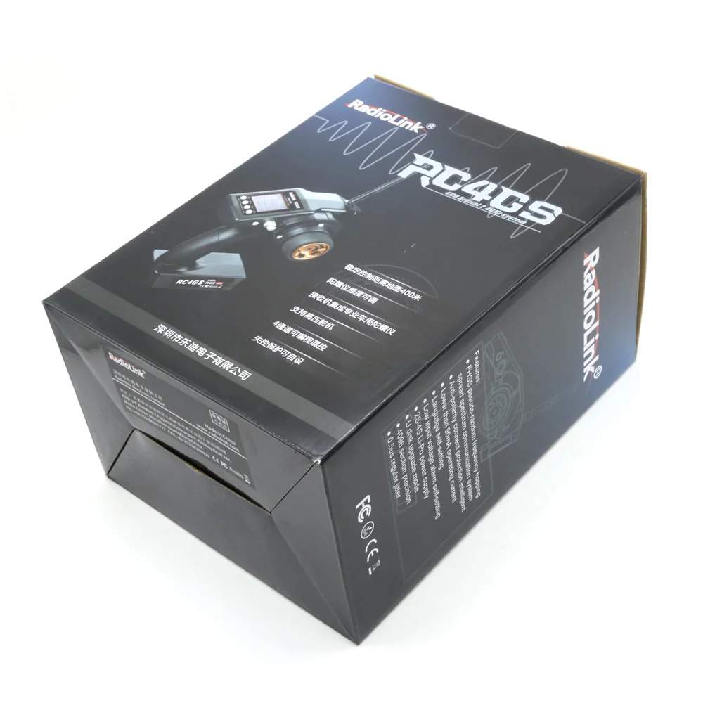 Радиолинк RC4GS 2,4G 4CH Автомобильный контроллер передатчик+ R6FG/R7FG гироскоп внутри приемника для RC автомобиля лодки(расстояние 400 м