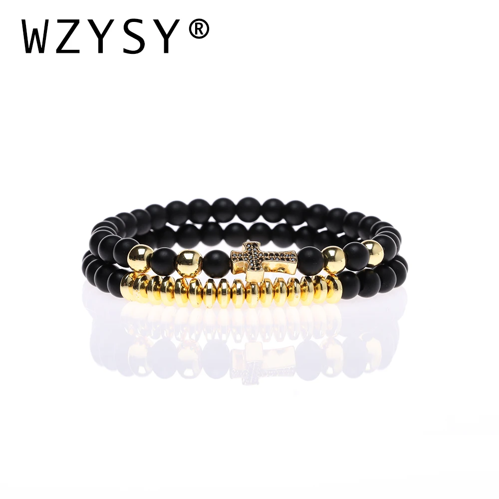 Микро вставка натуральный циркон черный скраб камень гематит крест эластичный