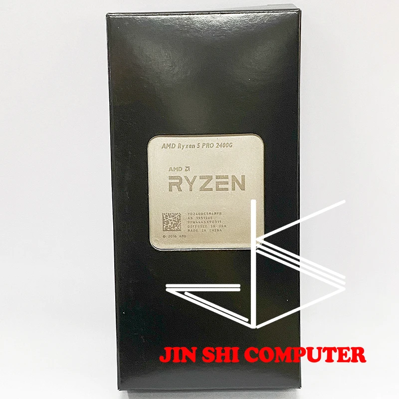 Бесплатная доставка новый процессор AMD Ryzen 5 Pro 2400G R5 3 6 ГГц четырехъядерный