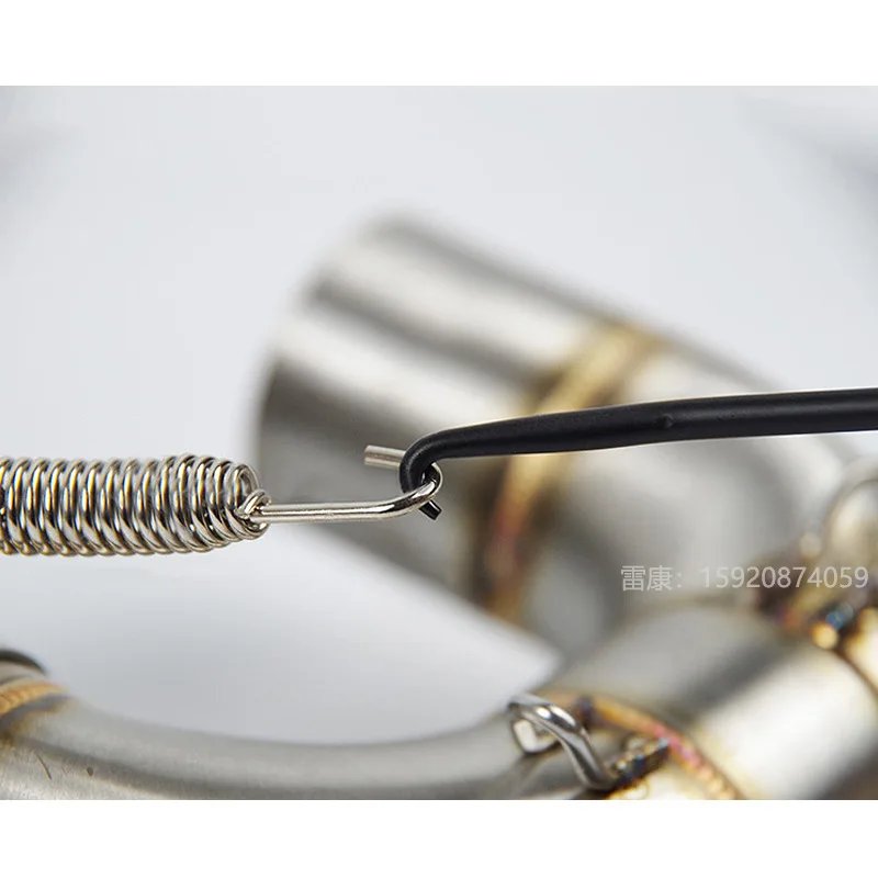 

17CM T-Handle Exhaust Pipe Spring Hook Puller Cotter Pin Removal Tool Stainless Steel Universal For Motorcycle Bicycles
