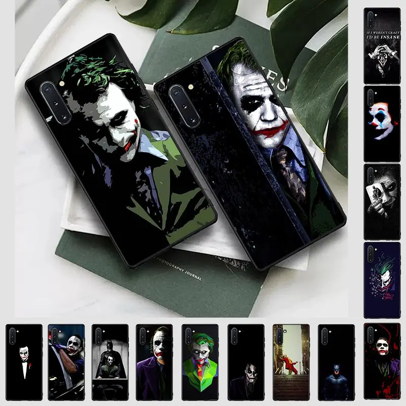 BBTHBDNBY &quot Джокер &quot2019 Smart Cover Черная мягкая крышка чехол для телефона samsung обратите