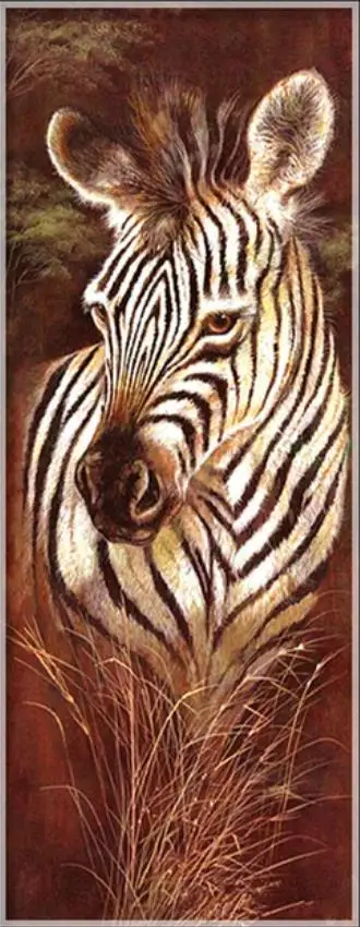 

Алмазная вышивка с животными 5D, «сделай сам», узор из страз, Зебра, вышивка крестиком, полностью Алмазная мозаика, домашний декор