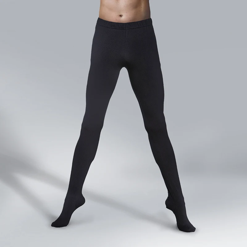 Мужские колготки для балета длинные леггинсы танцев балетный костюм