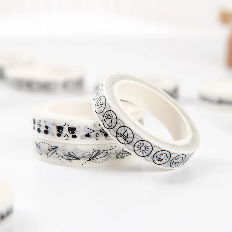 4 шт./лот японская васи лента декоративная скотч декоративные ленты скрапбук