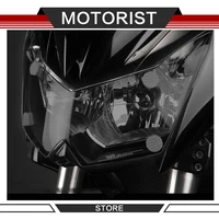 motorcycle acrylic accessories front headlight cover front light protector for kawasaki z1000 2007 2009 z750 07 14 z750r 11 13