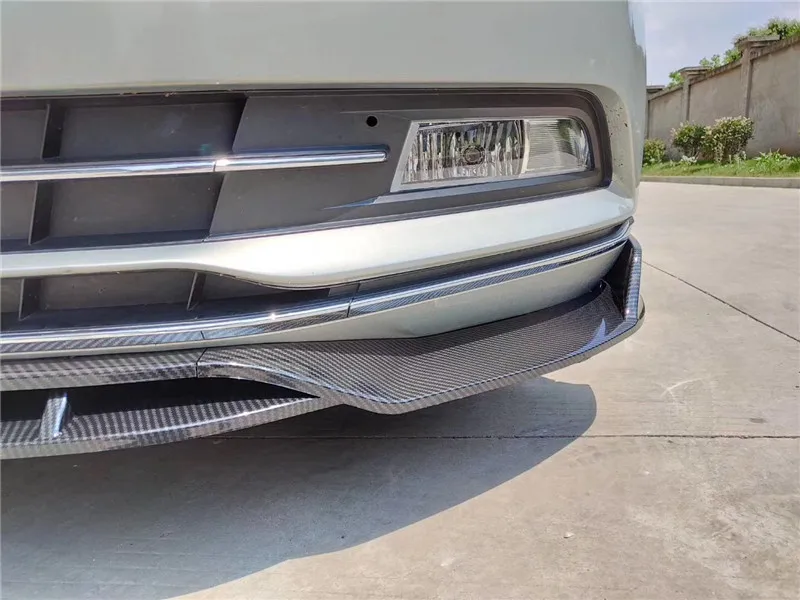Диффузор переднего бампера для Volkswagen Passat B8 Body kit спойлер- для VW B8 ABS передний спойлер для губ защитные бамперы