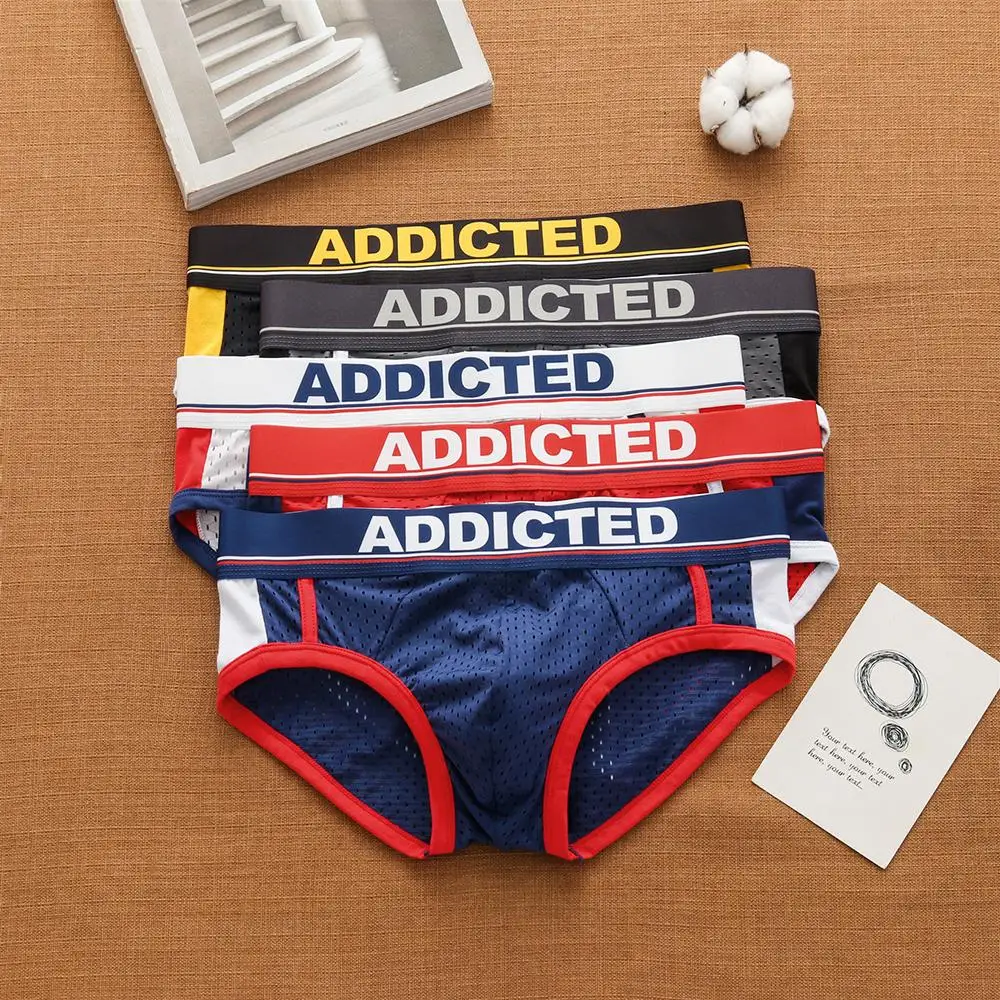 

Sexy Men Underwear Male Underpants Bikini Pant Laagbouw Mannen Ondergoed Boxer Comfortabel Ademend Slips