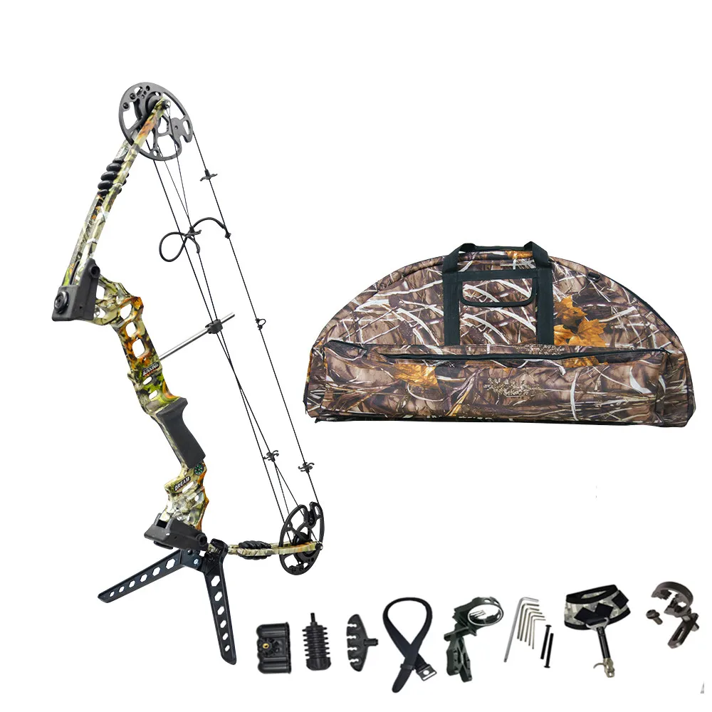 

20-70 Lbs Hunting Archery Compound Bow With Bow Case For Outdoor Shooting Competition Practice Games IBO Speed 320 fps