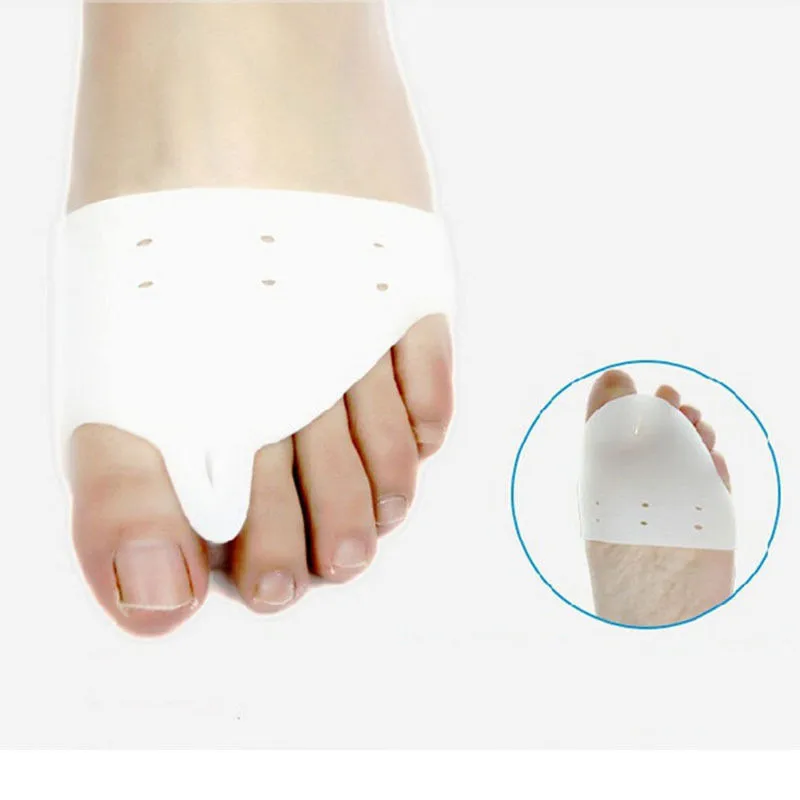 

1 пара силиконовые стельки для пальцев ног корректор протектор регулятор бурсита защита забота о ногах, Для женщин разделитель для пальцев ...