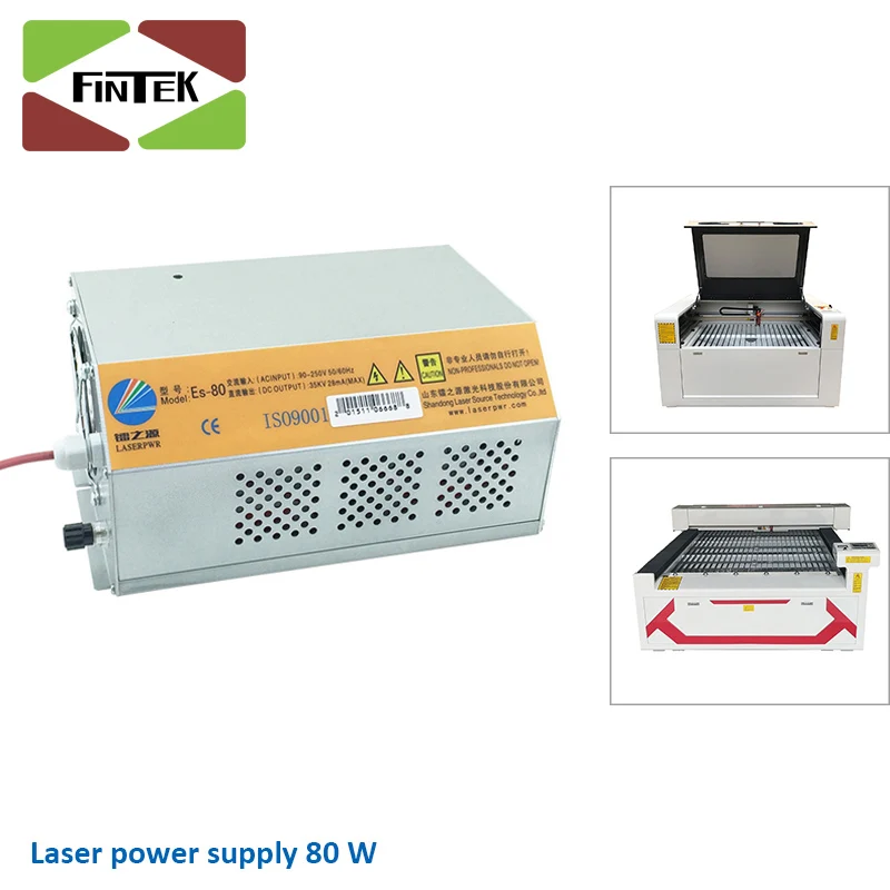 LASERPWR Laser power supply ES80 80W For 60W-80W laser tube