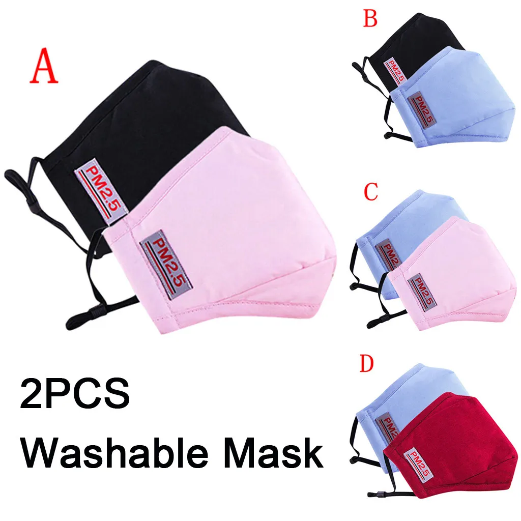 2 шт. маска для лица шарф Mascarilla Mascarar хлопковая с активированным углем моющиеся и