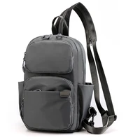 mens travel chest bag pack sports bags for fitness men mini multifunction backpack waterproof nylon