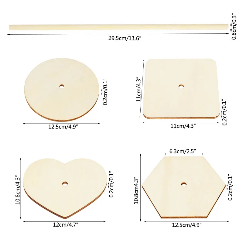1 шт. деревянный пончик Стенд DIY держатель десерт стойка подставка для свадьбы