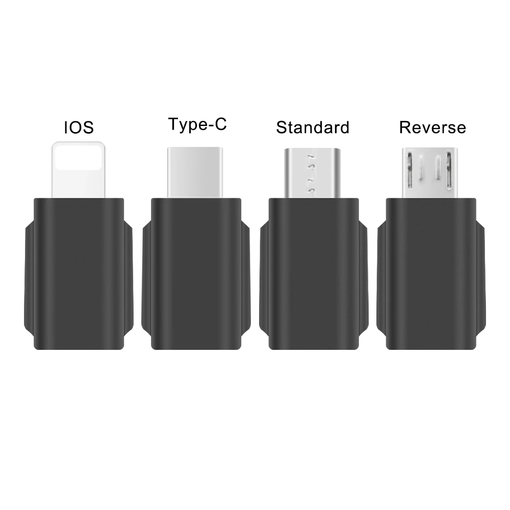 Для DJI OSMO Pocket 2 Phone Converter Handheld Gimbal IOS USB-C Type-C к адаптеру Micro-USB Android коннектор запасные