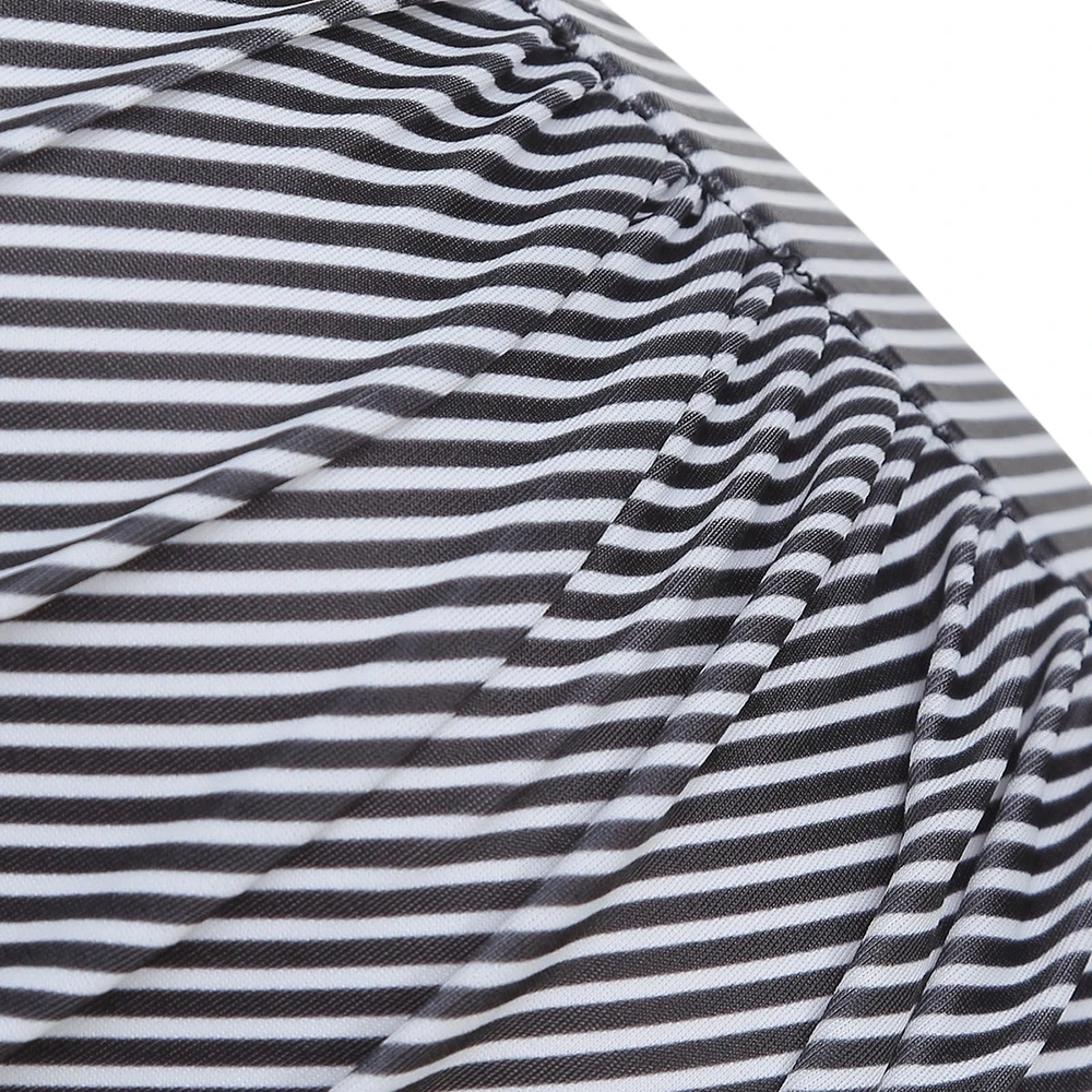 Перфорированный цветочный полосатый купальник Танкини с рюшами CB|Купальники| |