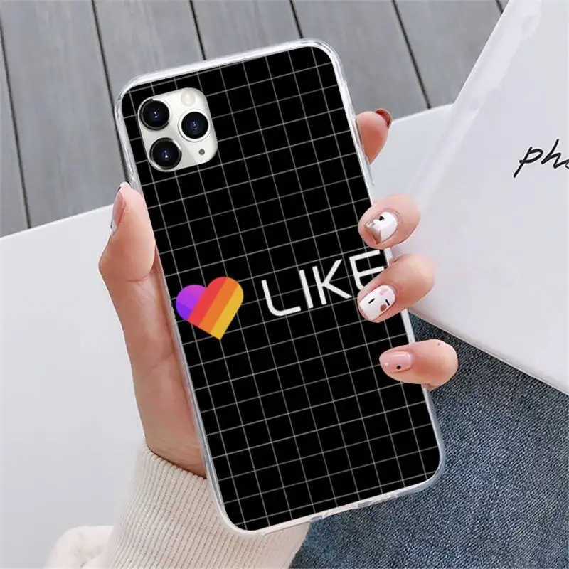 

Black plaid likee Phone Cases For iphone 12 5 5s 5c se 6 6s 7 8 plus x xs xr 11 pro max mini