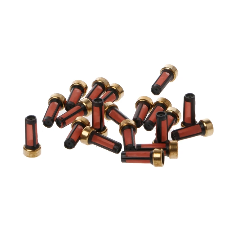 

20 Pcs Fuel Injector Micro Basket Filter For Audi BMW GMC Injector Repair Kits