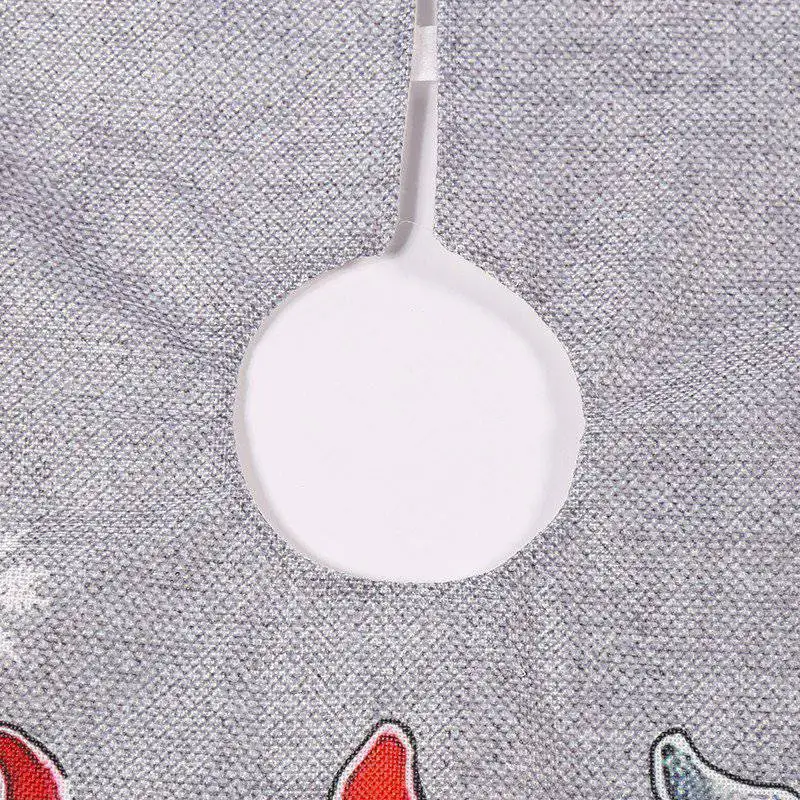 

Christmas Tree Skirt - 46 Inches Pattern Knitted Thick Large Tree Skirt Christmas Decorations Holiday Thick Plush Tree Xmas Orn