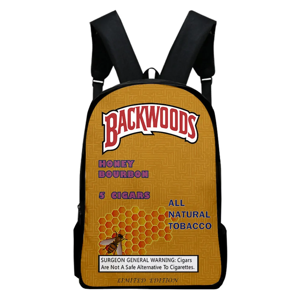 

2020 New Boys Girls Backpack 3D BACKWOODS Teenager Cosplay Waterproof Oxford Travel Bags School Bags Print Laptop Bags