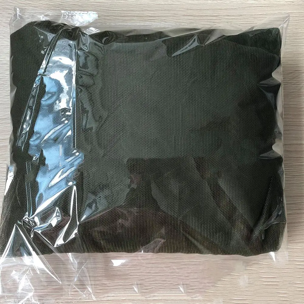 

Camping Mosquito Net Portable Dense Mesh Foldable Outdoor Travel Tent Army Green Mosquito Net