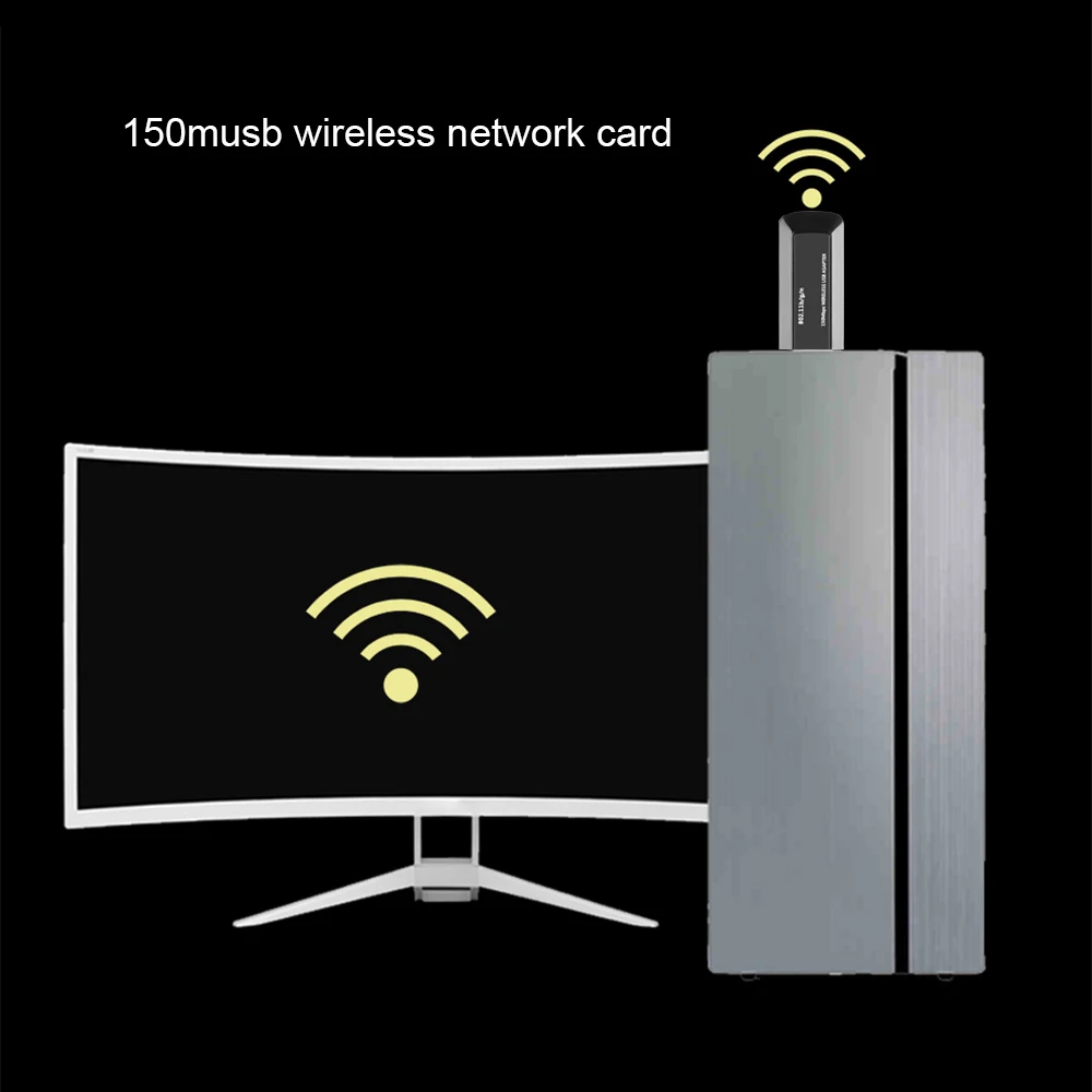 Беспроводной мини адаптер Wi Fi RaLink RT3070 150 Мбит/с 802.11n Nano USB для Windows