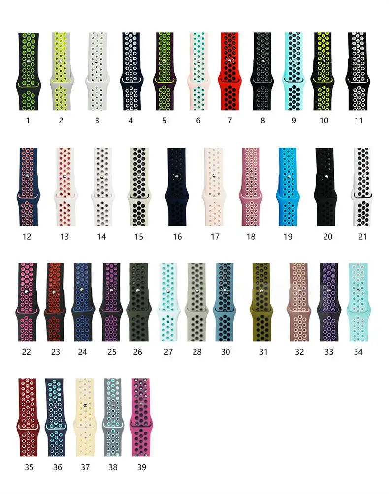 Ремешок для apple watch 5 4 band iwatch series 4 3 2 correa apple watch 42 мм 38 мм 44 мм 40 мм силиконовый браслет pulseira ремешок для часов