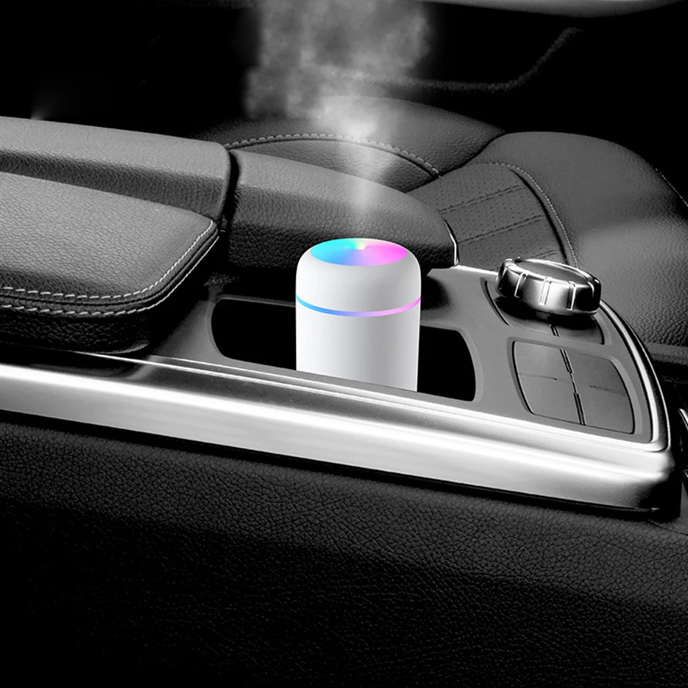 

Portable Mini Air Humidifier 300ml Ultrasonic Aroma Essential Oil Diffuser USB Mist Maker Purifier Aromatherapy for Car Home