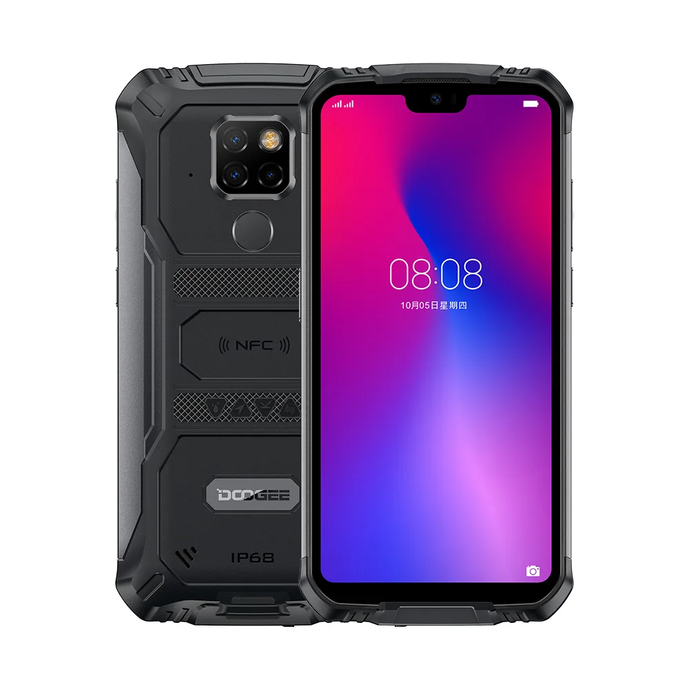 DOOGEE S68 Pro 6 ГБ + 128 Android 9 0 5 84 дюймовый мобильный телефон Helio P70 с двумя sim-картами