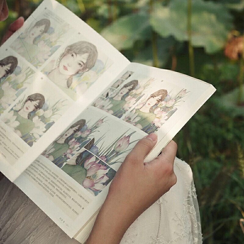 Простой и элегантный учебник по рисованию акварелью/учебник акварелью без