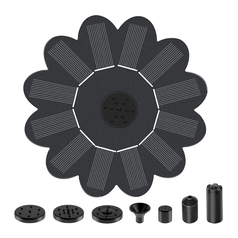 Solar Fountain Garden Kit Water Pump Outdoor Landscape Fish Pool Pond Floating | Дом и сад