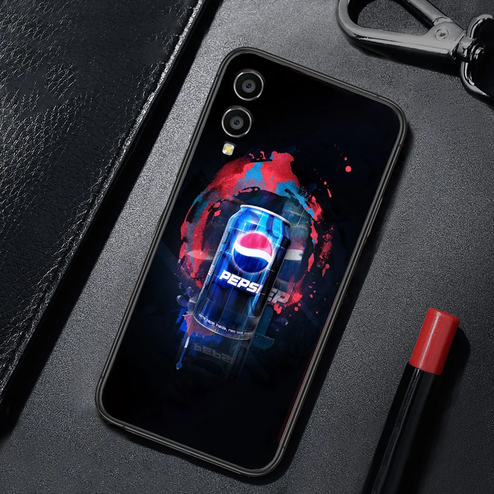 

Pepsi-Cola Phone Case For Huawei Honor 6A 7A 7C 8 8A 8X 9 9X 10 10i 20 Lite Pro Play black Back Luxury Cover Silicone Etui 3D