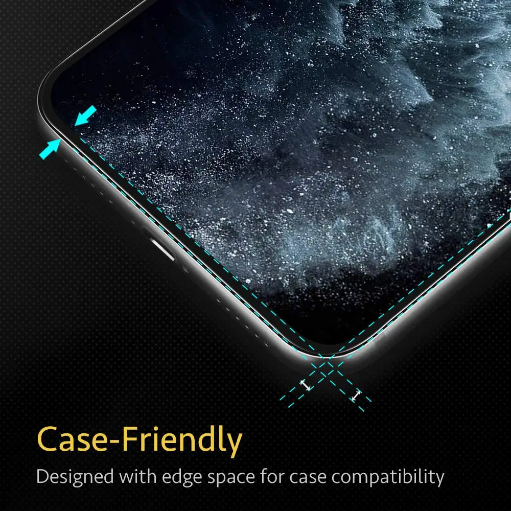 Закаленное стекло для iPhone XS MAX XR X 2 шт. Защита экрана 6 6s 7 8 Plus 5 быстрое покрытие 11 Pro