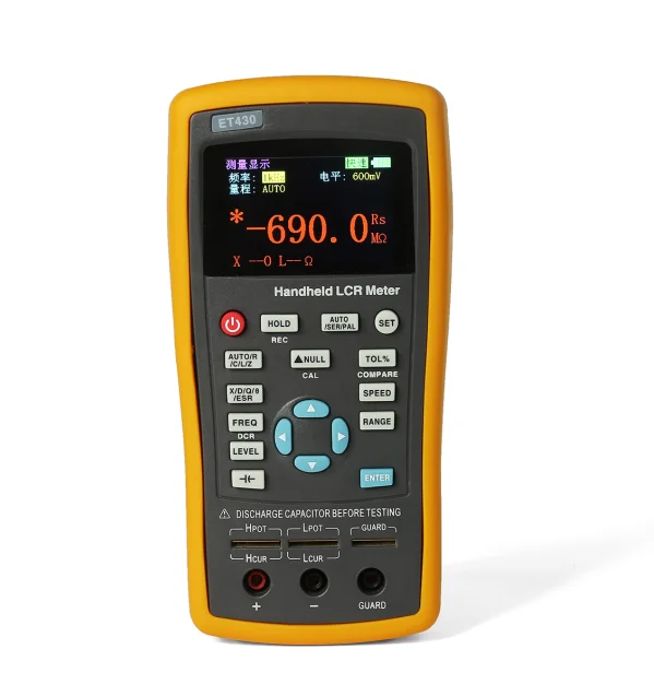

EAST TESTER Portable digital capacitance meter lcr meter 100KHz