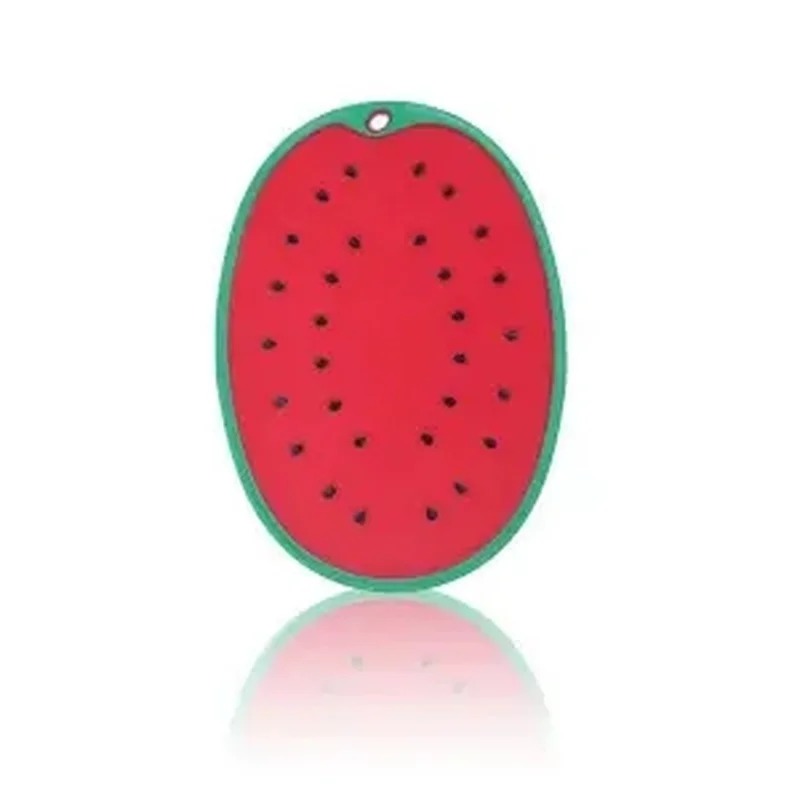 Плотная круглая маленькая разделочная доска для кухни домашняя пластиковая