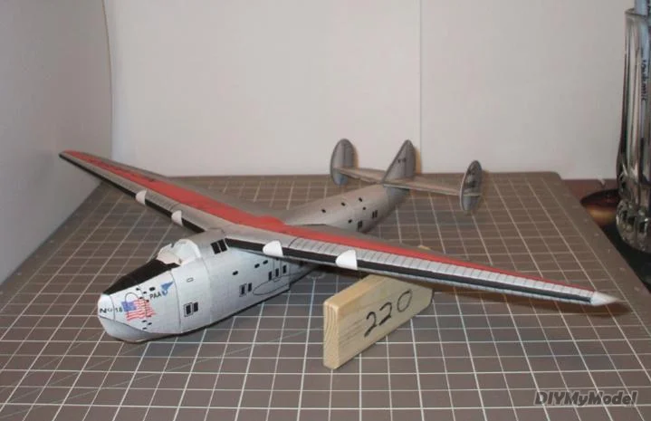 Boeing-KIT de construcci&oacute;n de avi&oacute;n de transporte militar, set de construcci&oacute;n de avi&oacute;n de transporte militar, modelo de papel artesanal, rompecabezas de juguete hecho a mano, regalo, accesorios de pel&iacute;culas, 314-2