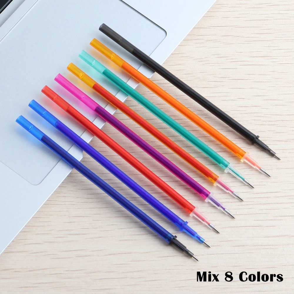 

8/16PCS Erasable Pen 8 Colors Ink Gel Pen Set Styles Rainbow New Best-selling Creative Drawing Stationery Pens For School Office