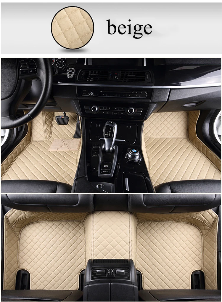 Кожаный коврик для ног автомобиля на заказ для Citroen DS DS3 DS4 DS5 DS6 DS7 DS4S DS5LS для Dodge Journey автомобильные коврики автомобильные аксессуары