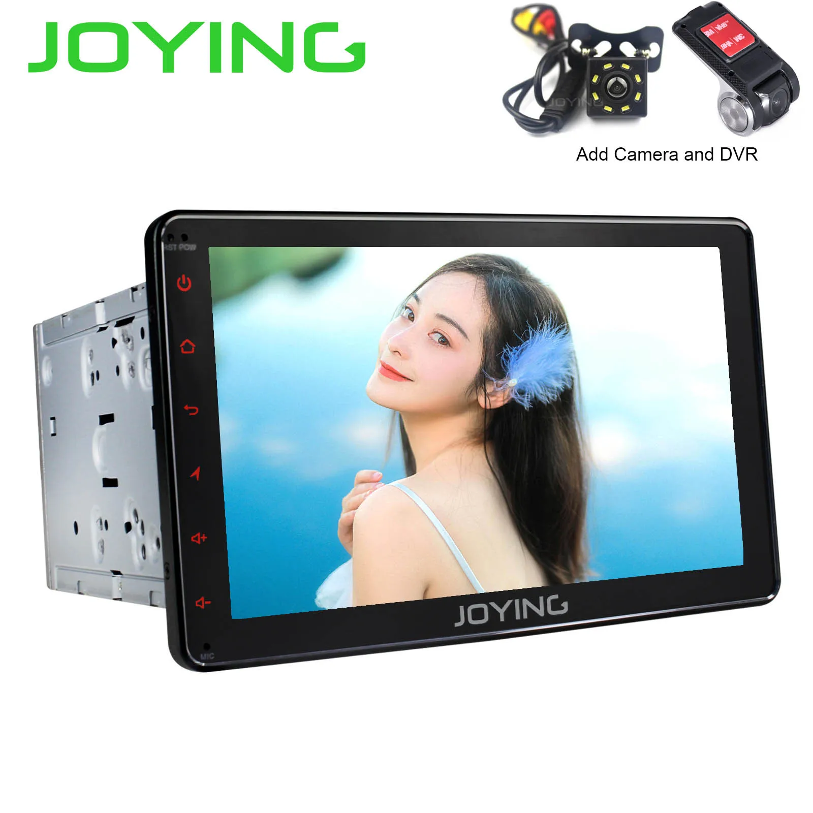 Add Camera DVR " двойной 2 din головное устройство Восьмиядерный Универсальный Android 8,1 автомобильный Радио Стерео gps навигация Мультимедиа без DVD плеер встроенный DSP - Цвет: Add Camera DVR