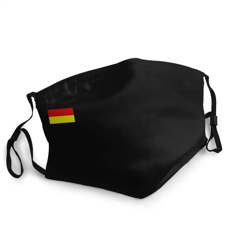 

Flag Of Germany Mouth Face Mask Washable German Pride Mask Unisex Anti Dust Haze Protection Respirator Mouth-Muffle