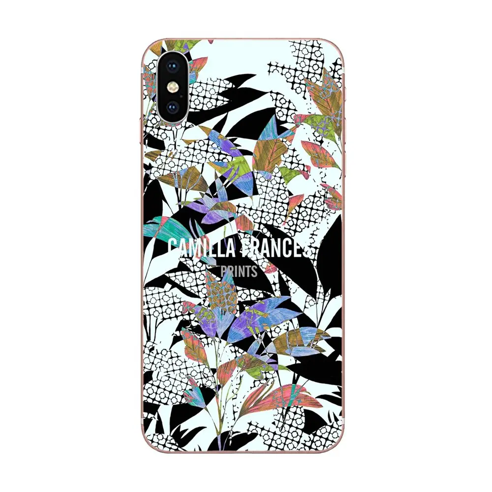 Летние тропические листья с цветочным принтом для Samsung Galaxy A51 A71 A81 A91 A50 A50S A40 A40S A30